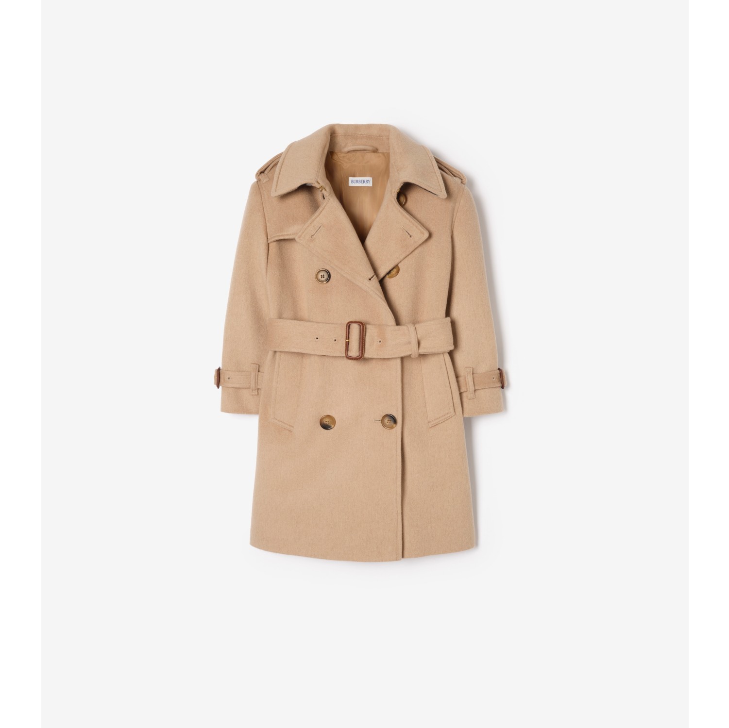 Cashmere Blend Trench Coat