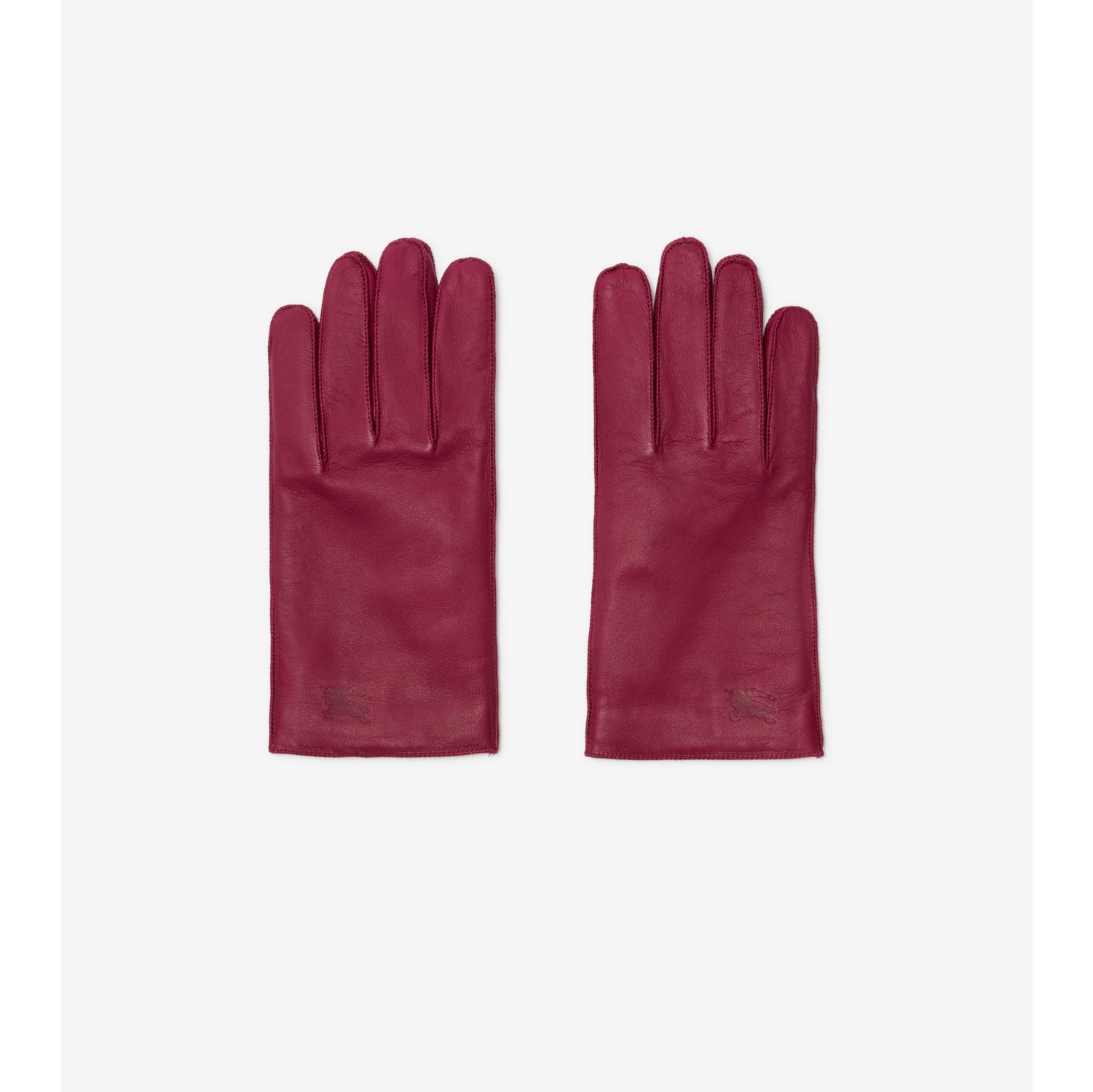 Burberry gloves hot sale mens red