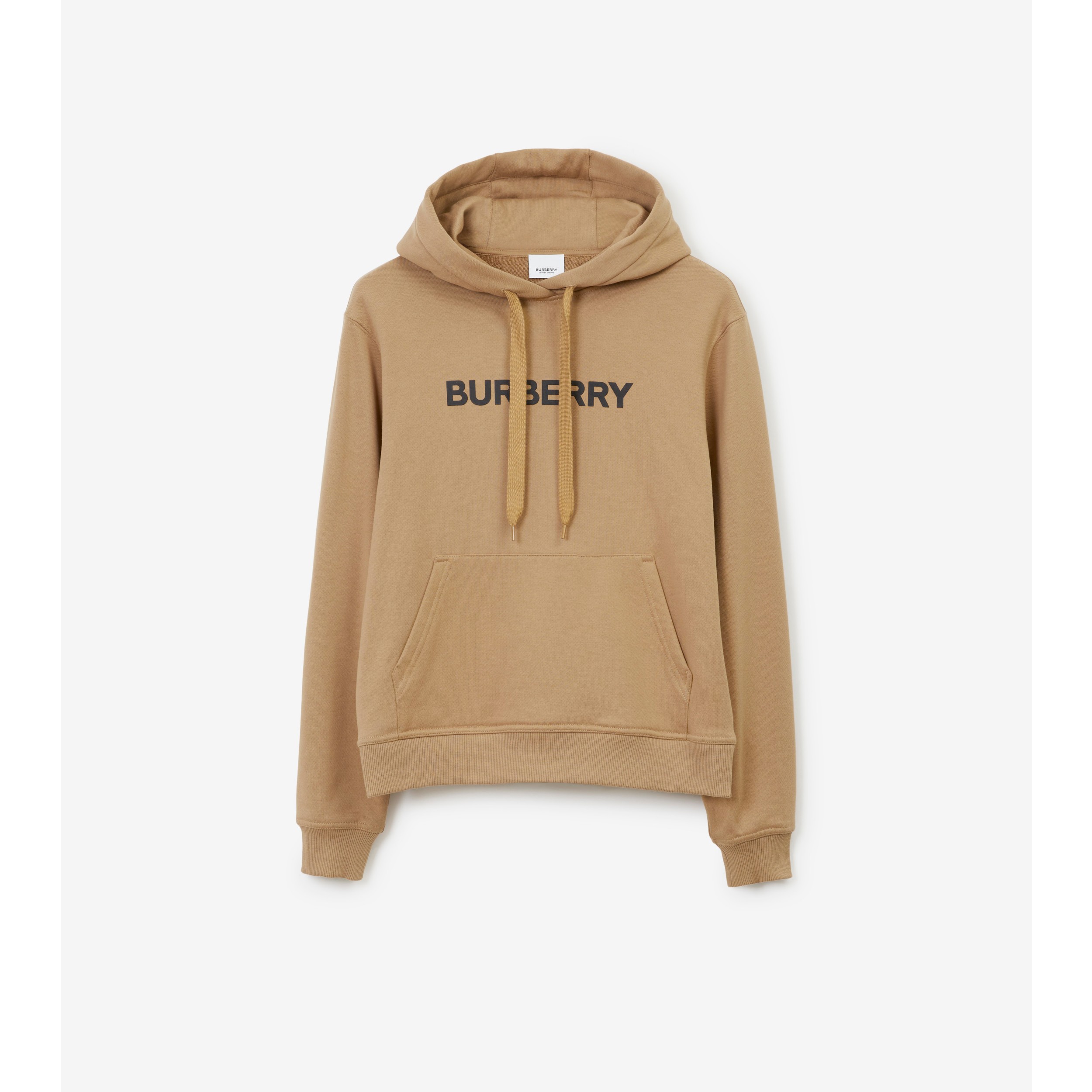 Burberry Men's Logo Hoodie - Brown - Hoodies