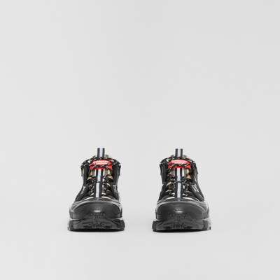 burberry arthur check sneakers
