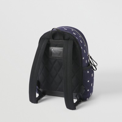 denim backpack purse