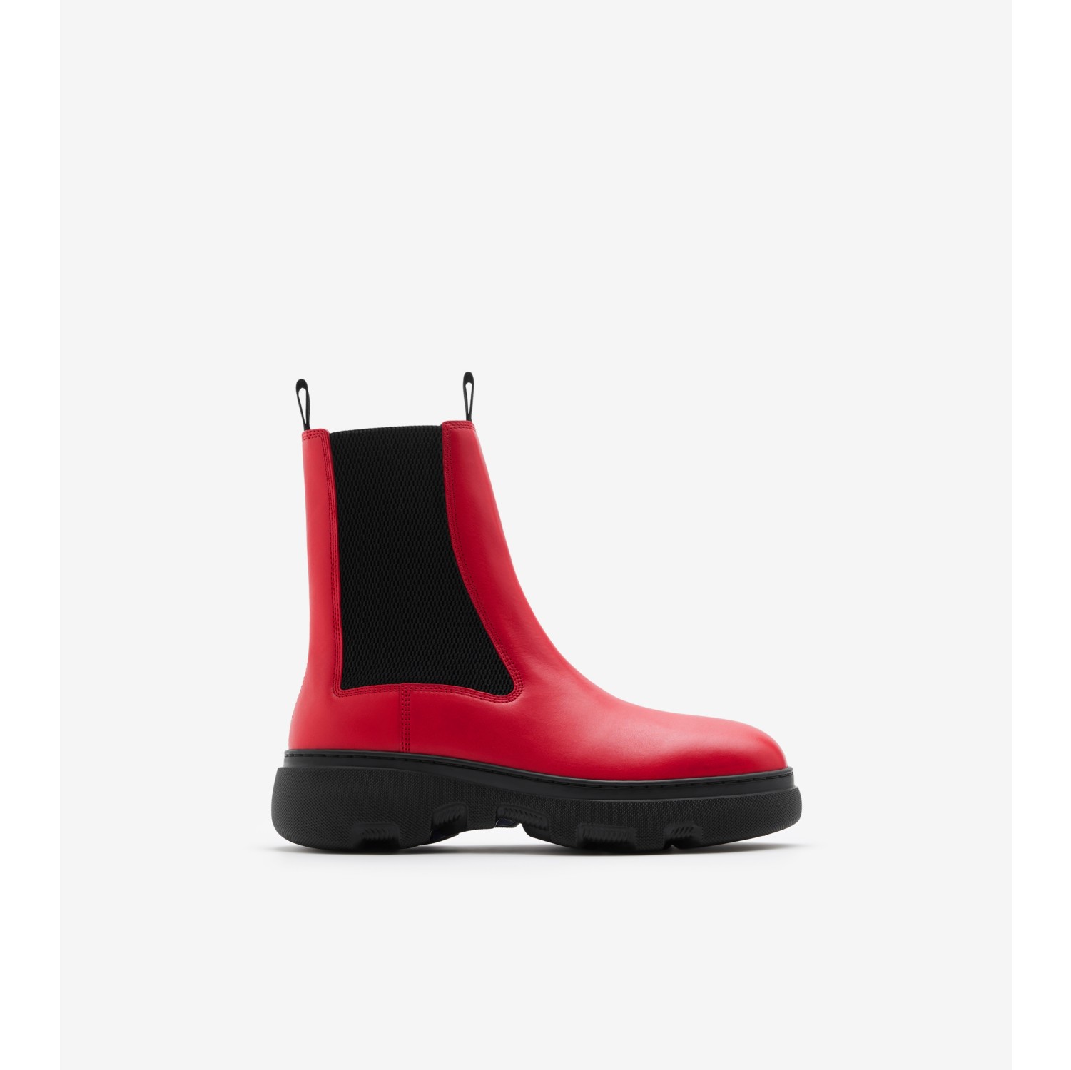 Burberry red outlet boots