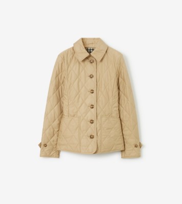 Quilted Thermoregulated Jacket in New chino Women Econyl Nylon Burberry Official