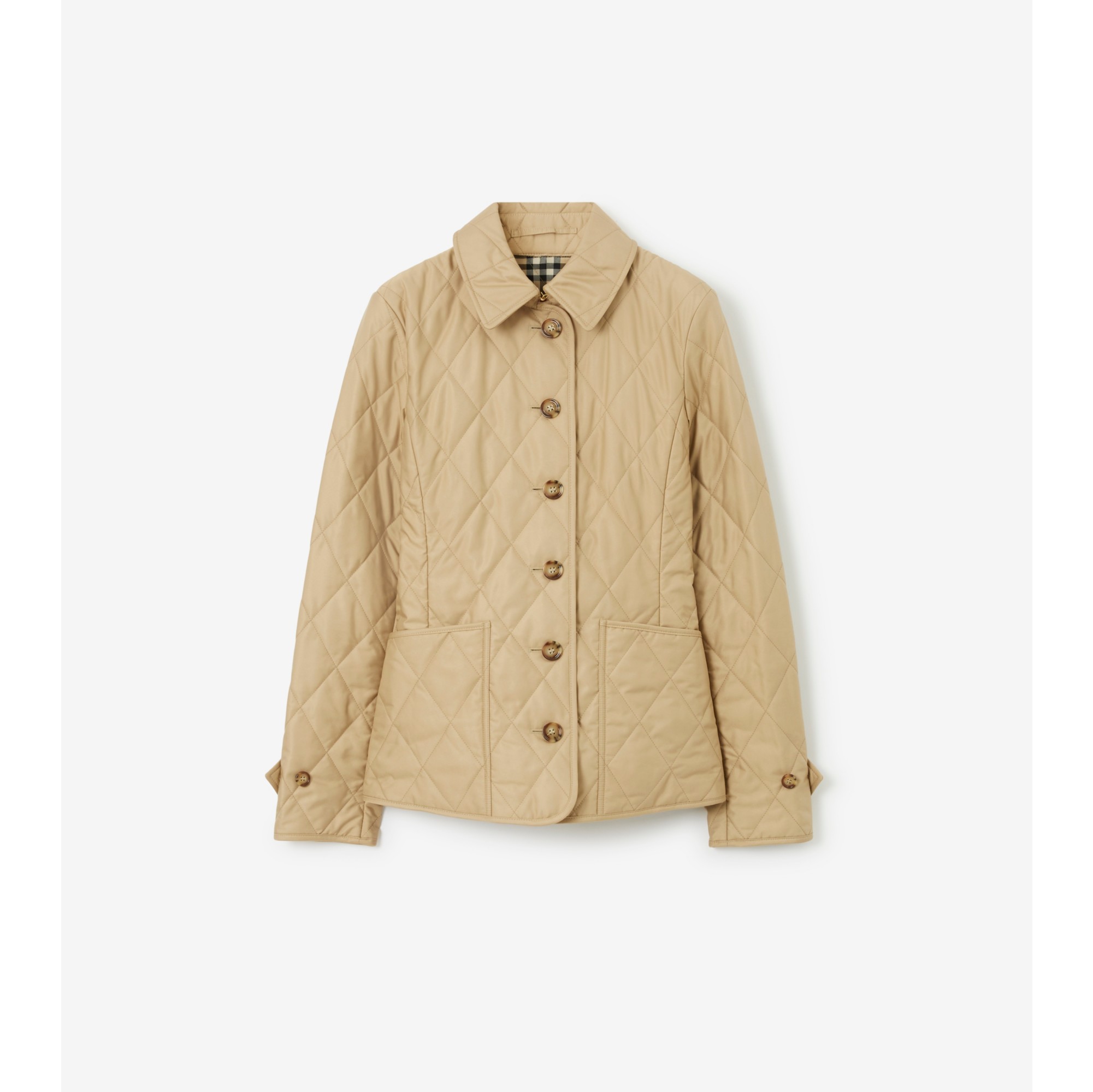 Frankby quilted jacket burberry online