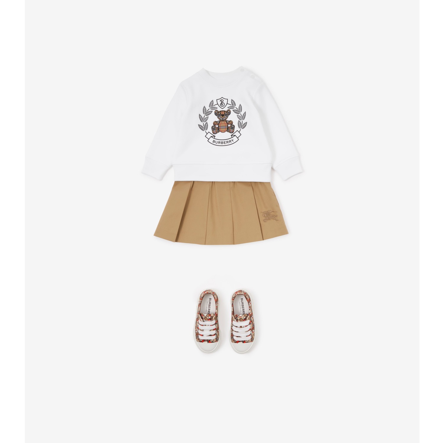 Burberry baby cheap girl clothes