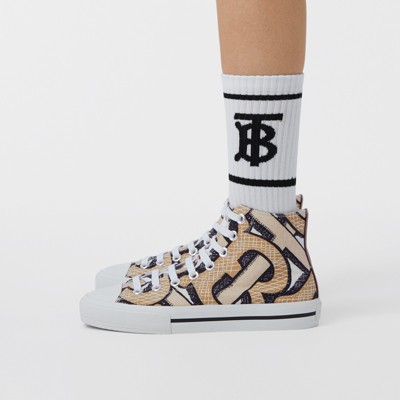 burberry high top shoes
