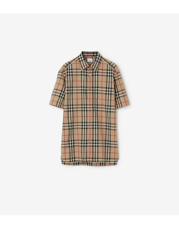 Burberry shirt with red writing online