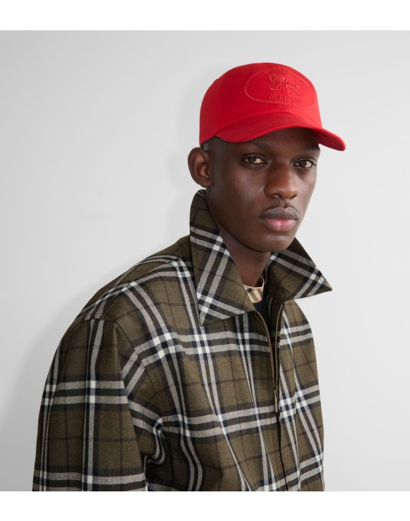 極限定 BURBERRY ブラックレーベル ベロア ハンチング帽