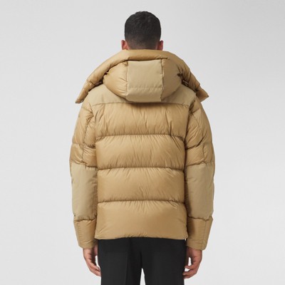 mens brown puffer