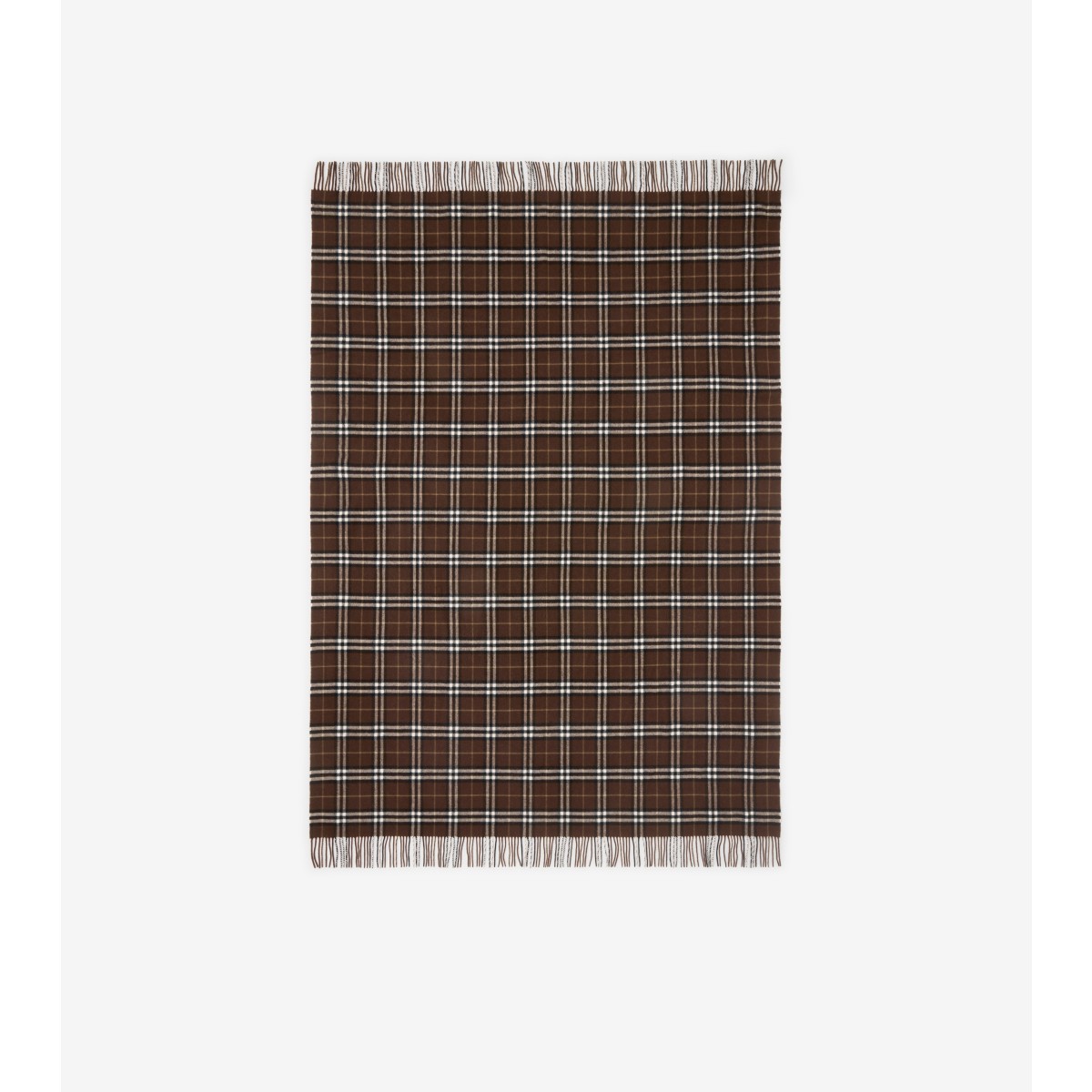  Check Cashmere Blanket