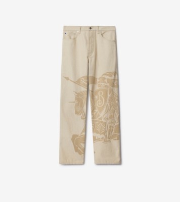 Regular Fit EKD Jeans in Rubble - Women, Cotton | Burberry® Official