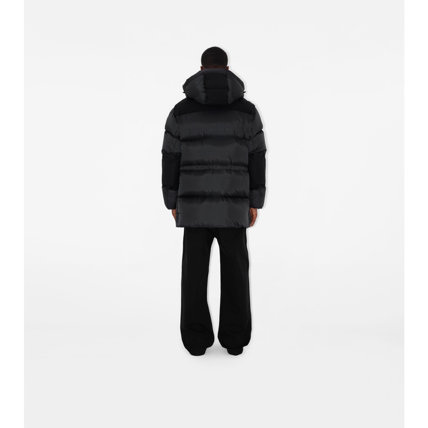 Nylon Puffer Coat