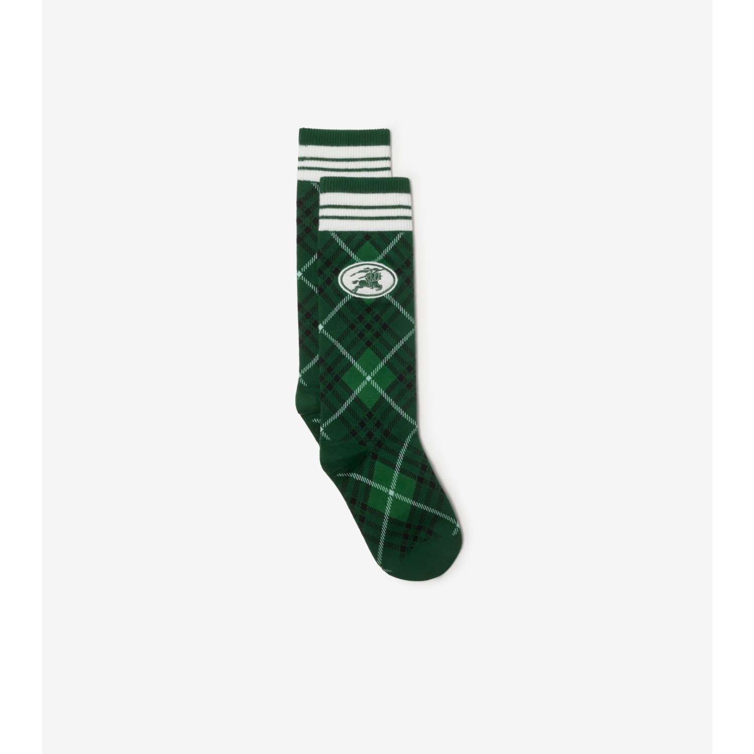 Chaussettes en mélange de coton stretch argyle Check