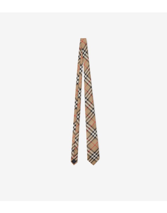 Classic Cut Vintage Check Silk Tie