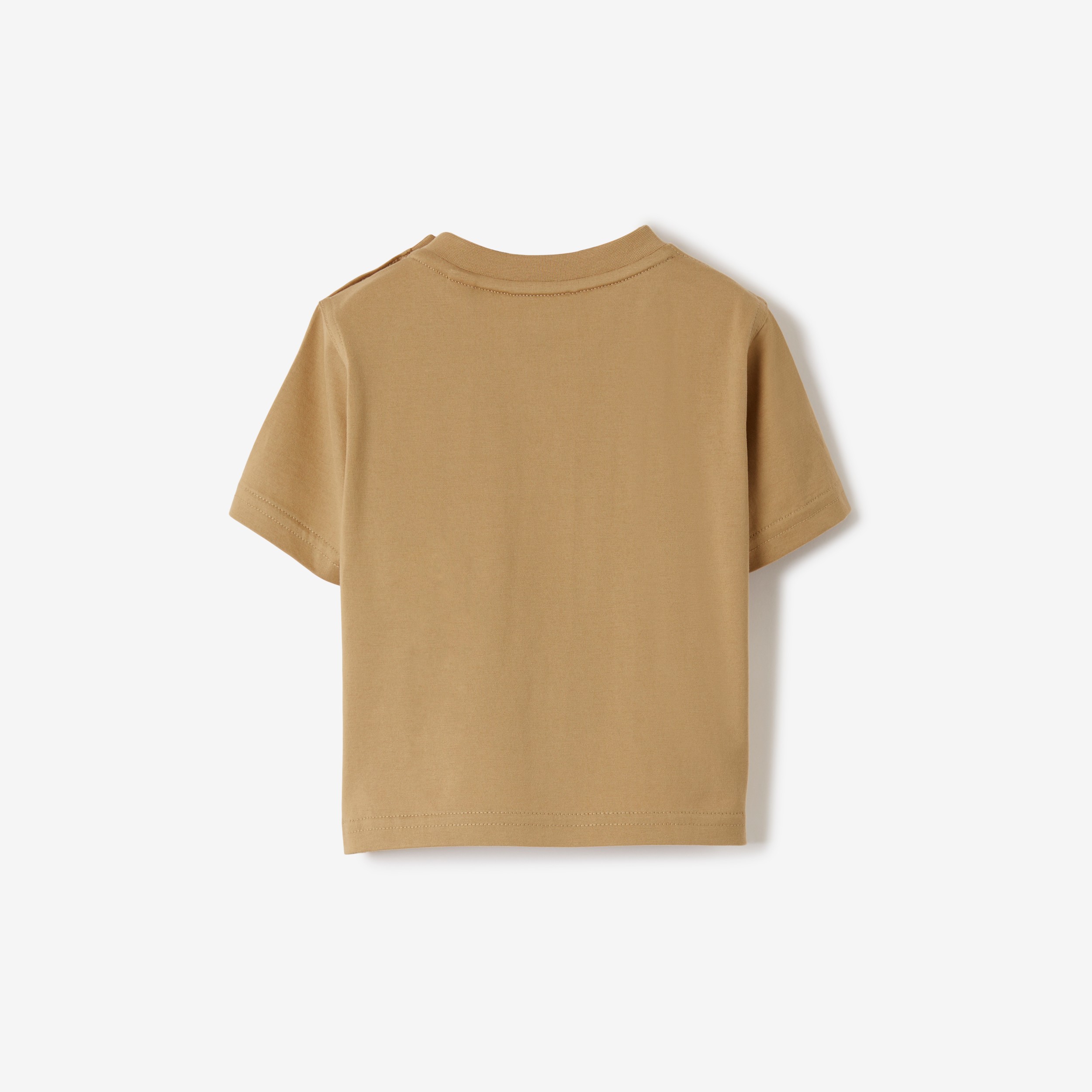 Thomas Bear Motif Cotton T-shirt in Archive Beige - Children | Burberry® Official - 2