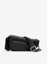 Shield Crossbody Bag in Black