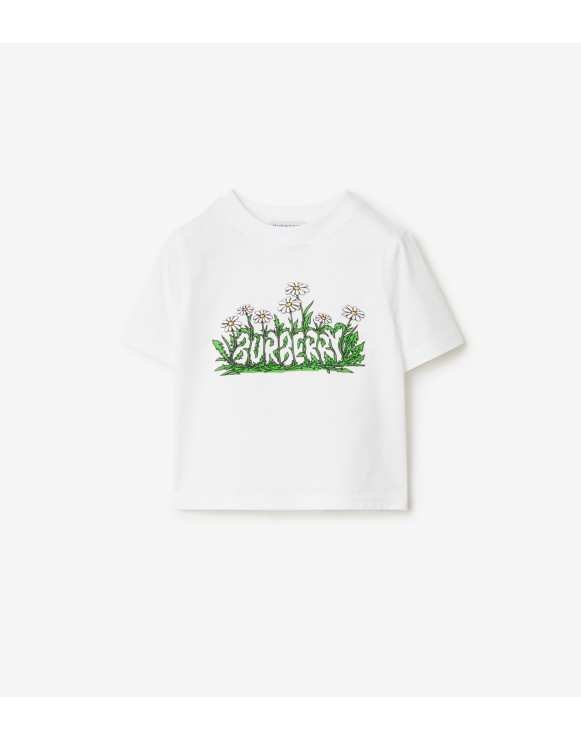 Daisy Logo Cotton T-shirt