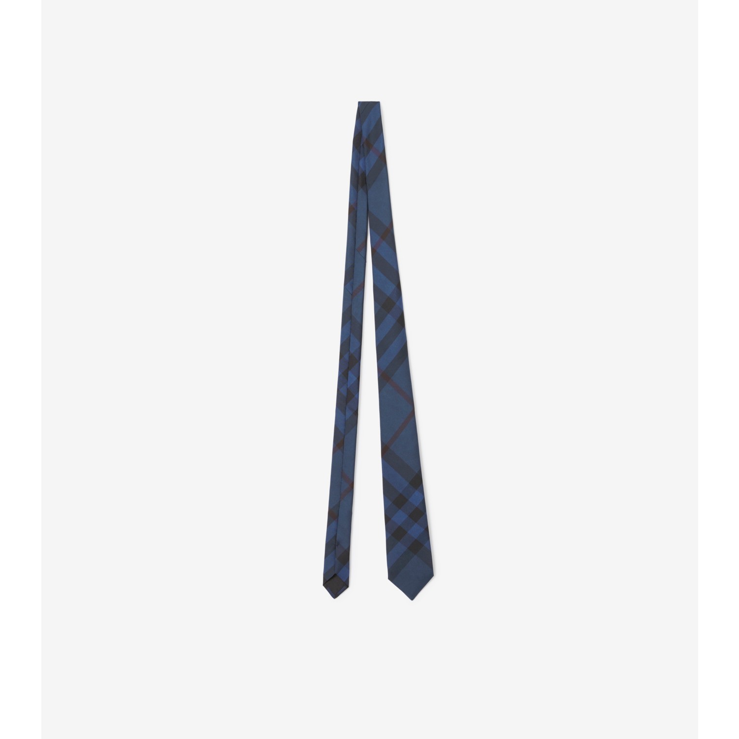 Navy blue hot sale burberry tie