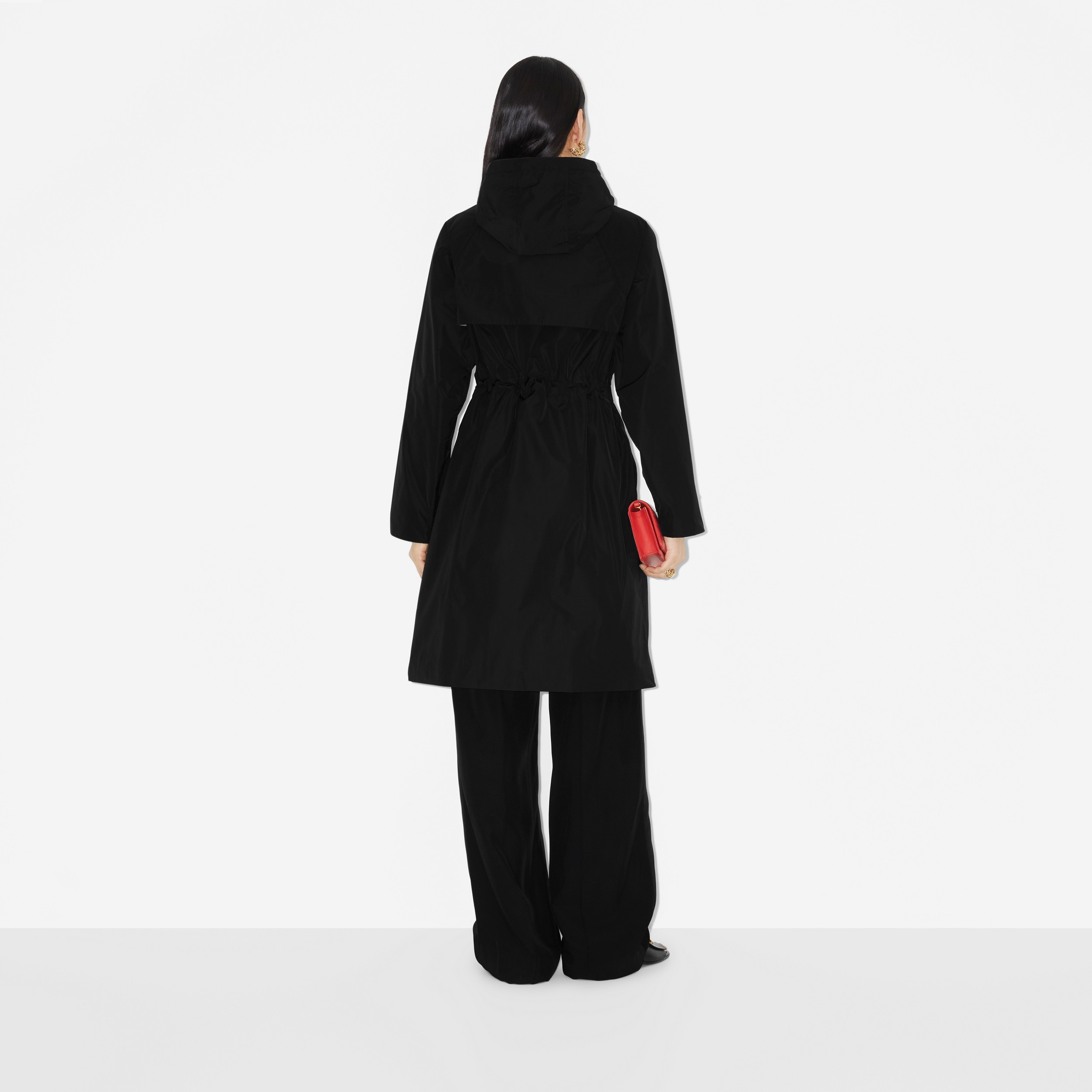 Mantel mit gesticktem EKD (Schwarz) - Damen | Burberry® - 3