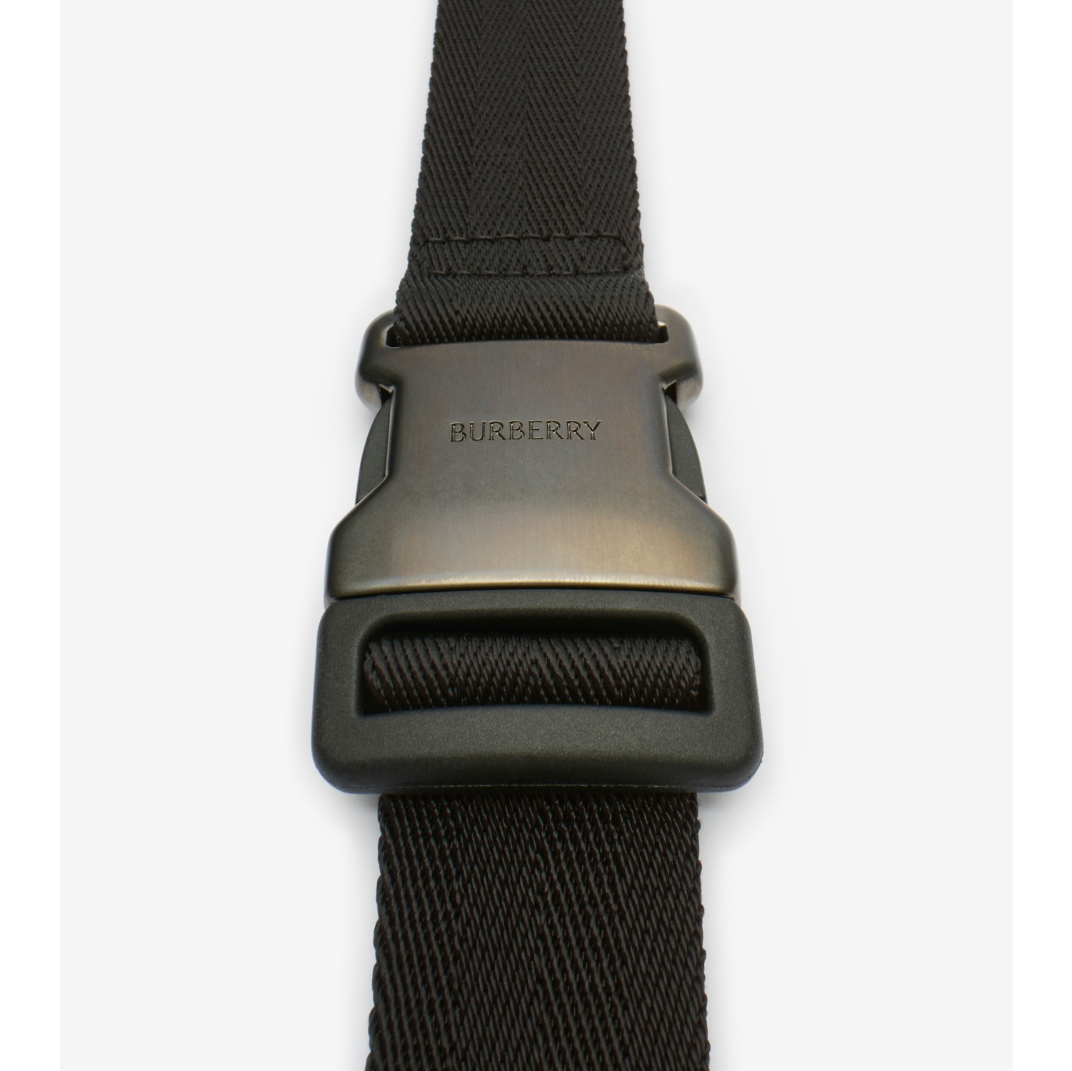 City Check Belt Bag in Iron grey - Men, Cotton, Technical | Burberry® Official