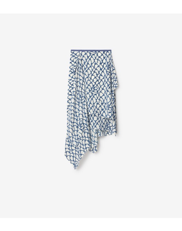 Knot Silk Skirt