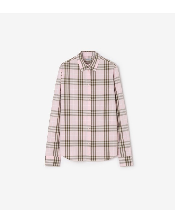 Regular Fit Check Cotton Shirt