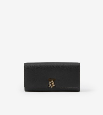 BURBERRY Grainy Leather Tb Card Case