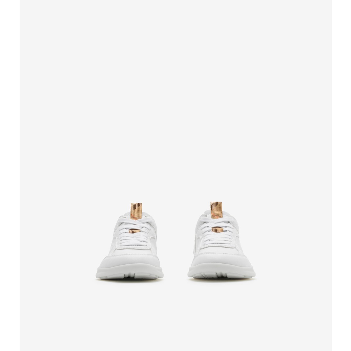  Check Leather Matrix Sneakers