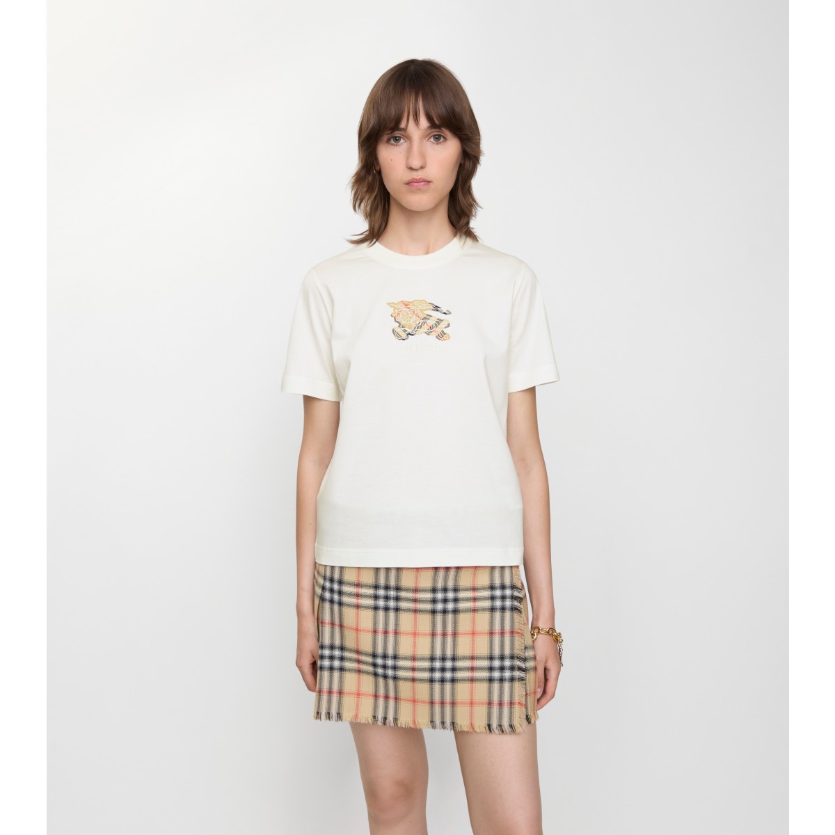  Check EKD Cotton T-shirt