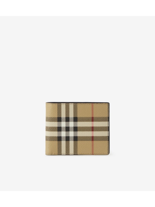 Burberry Card case with money clip, Men's Accessories