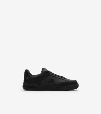 Leather Nylon Harrow Sneakers​ Anthracite black iron ®