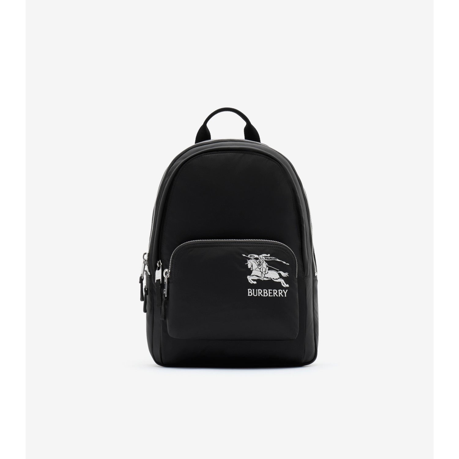 Rucksack mit Knight-Logo und Reißverschluss