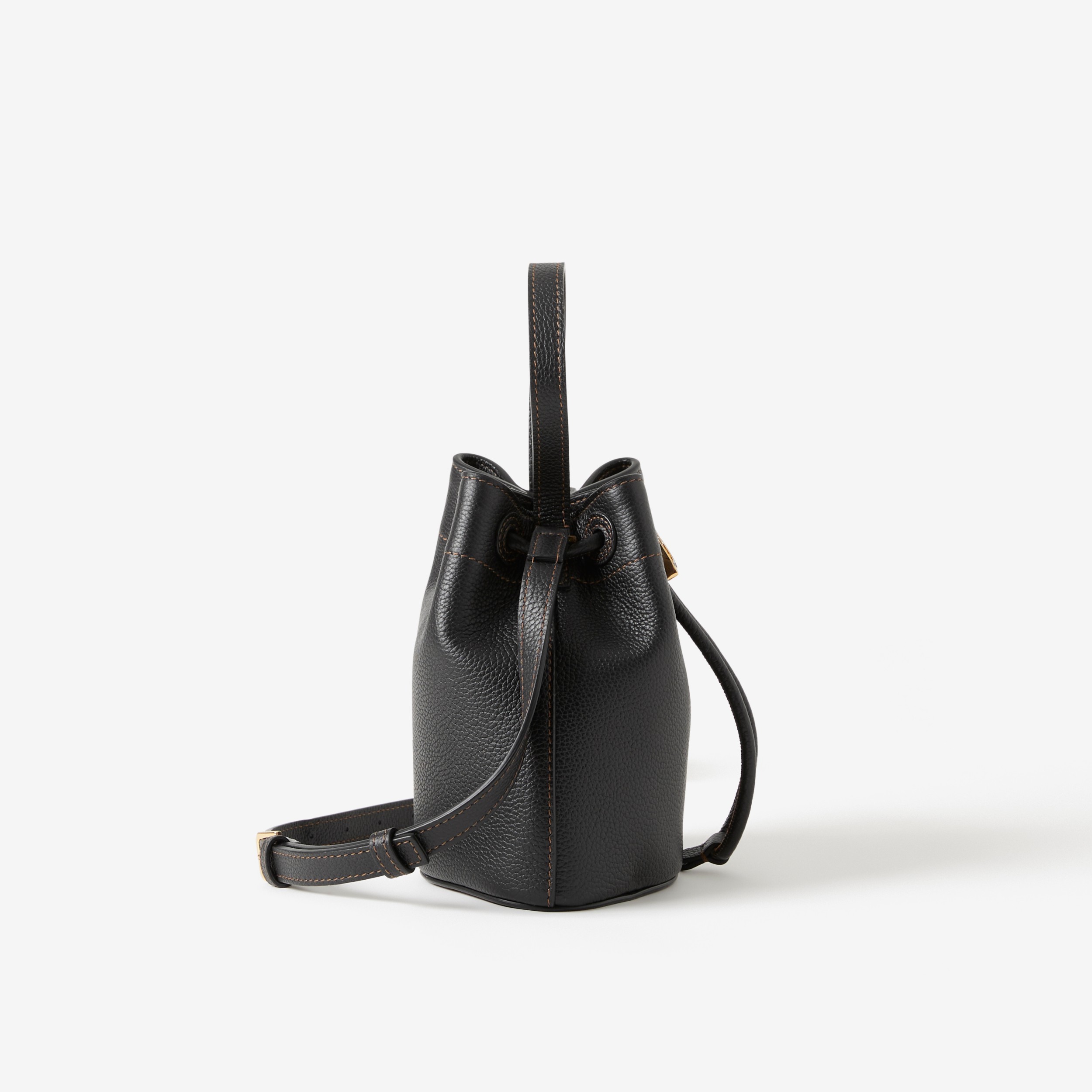 Mini TB Bucket Bag in Black Women Burberry® Official