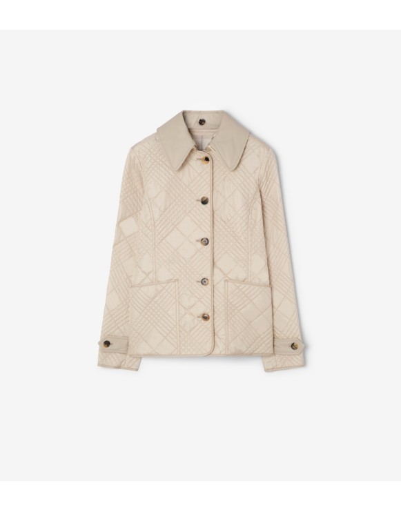 Micro Check-stitch Nylon Jacket