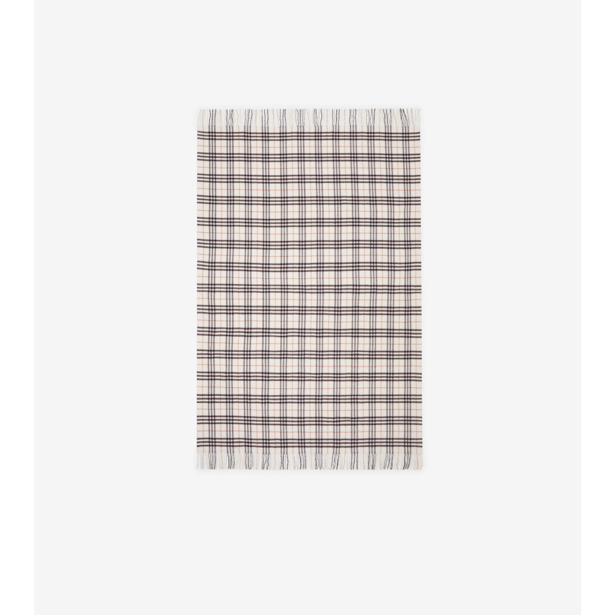  Check Cashmere Blanket