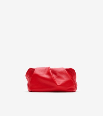 Burberry Rose leather clutch - Purple