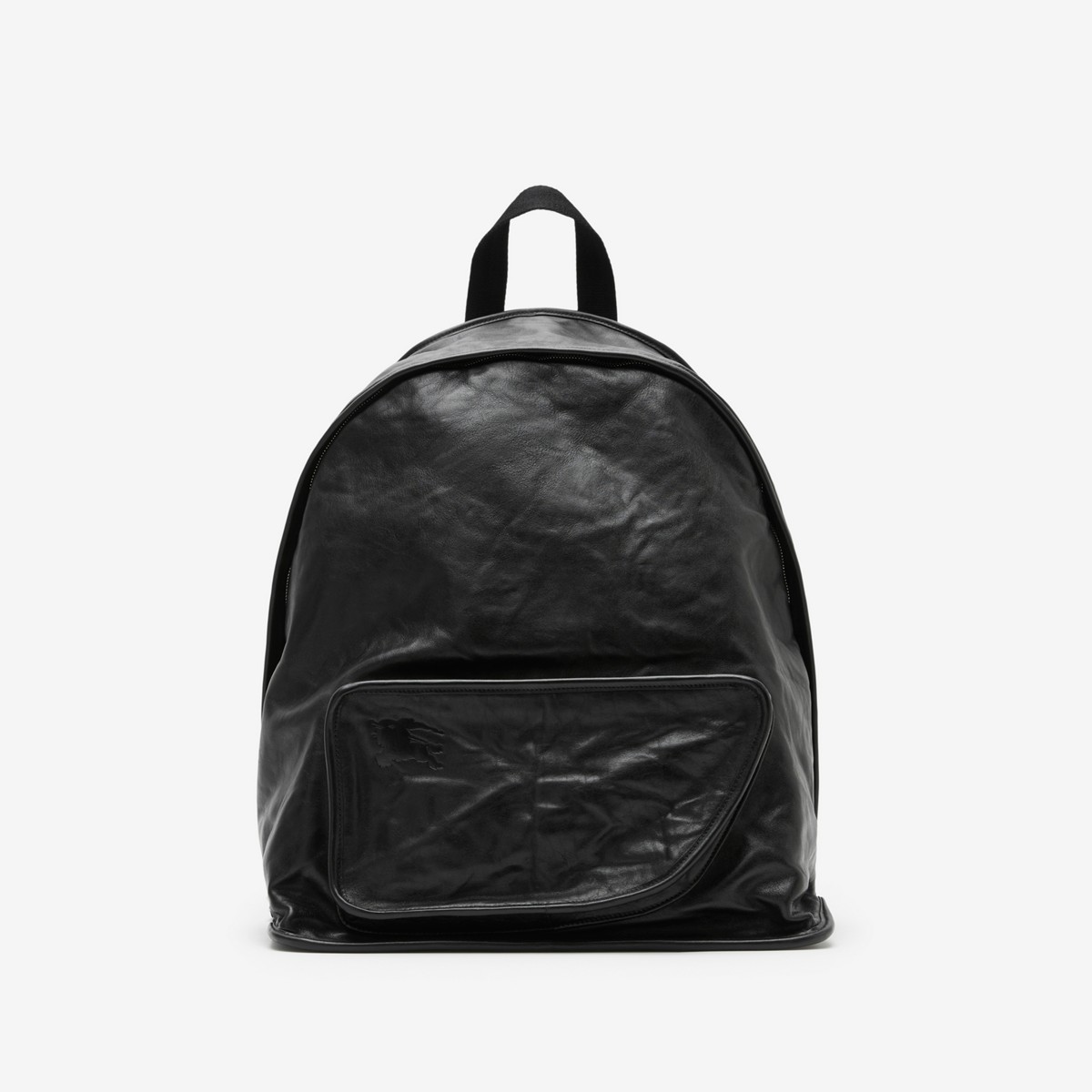 Burberry Shield Backpack In Black