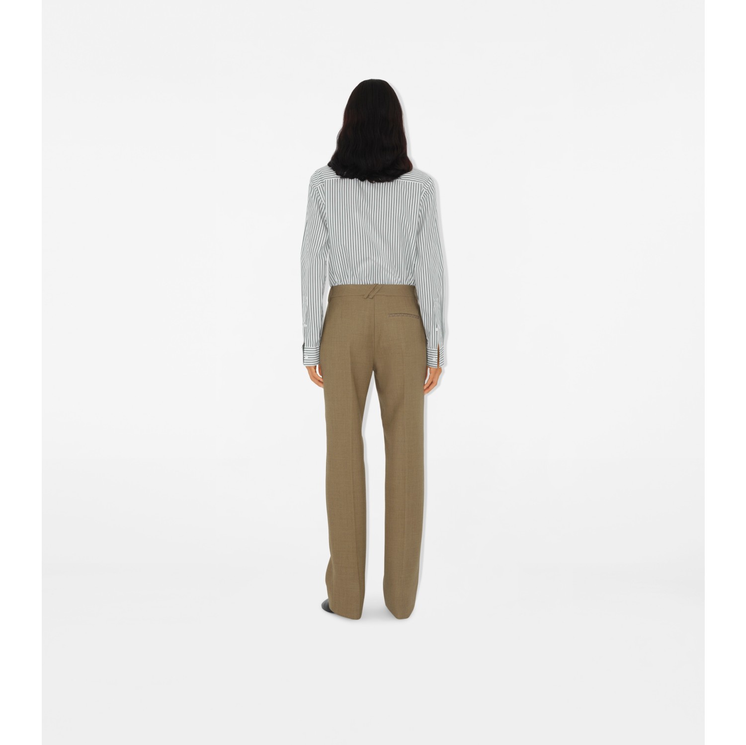 Wool Tailored Trousers