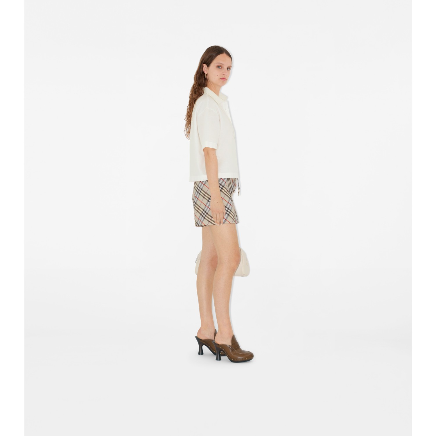 Polo court en coton