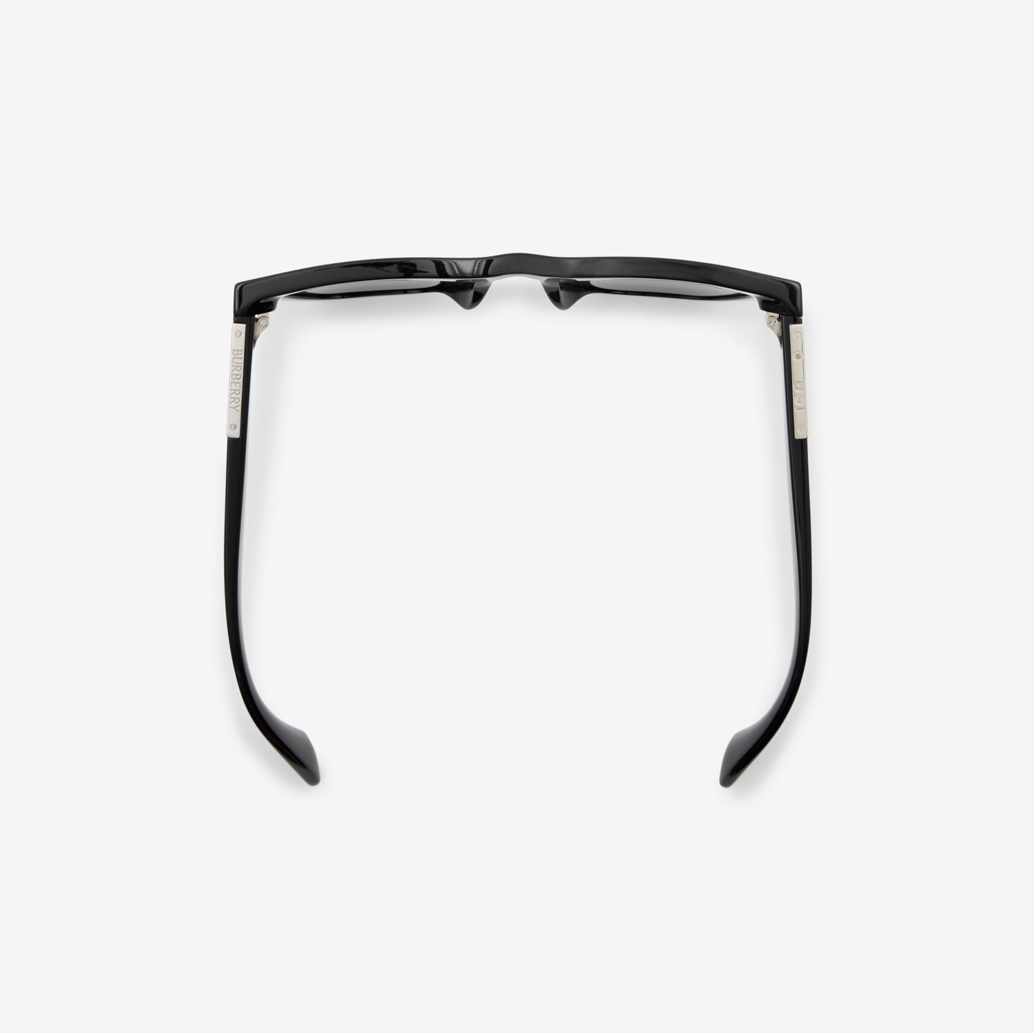 Sonnenbrille mit eckiger Fassung (Schwarz) | Burberry®