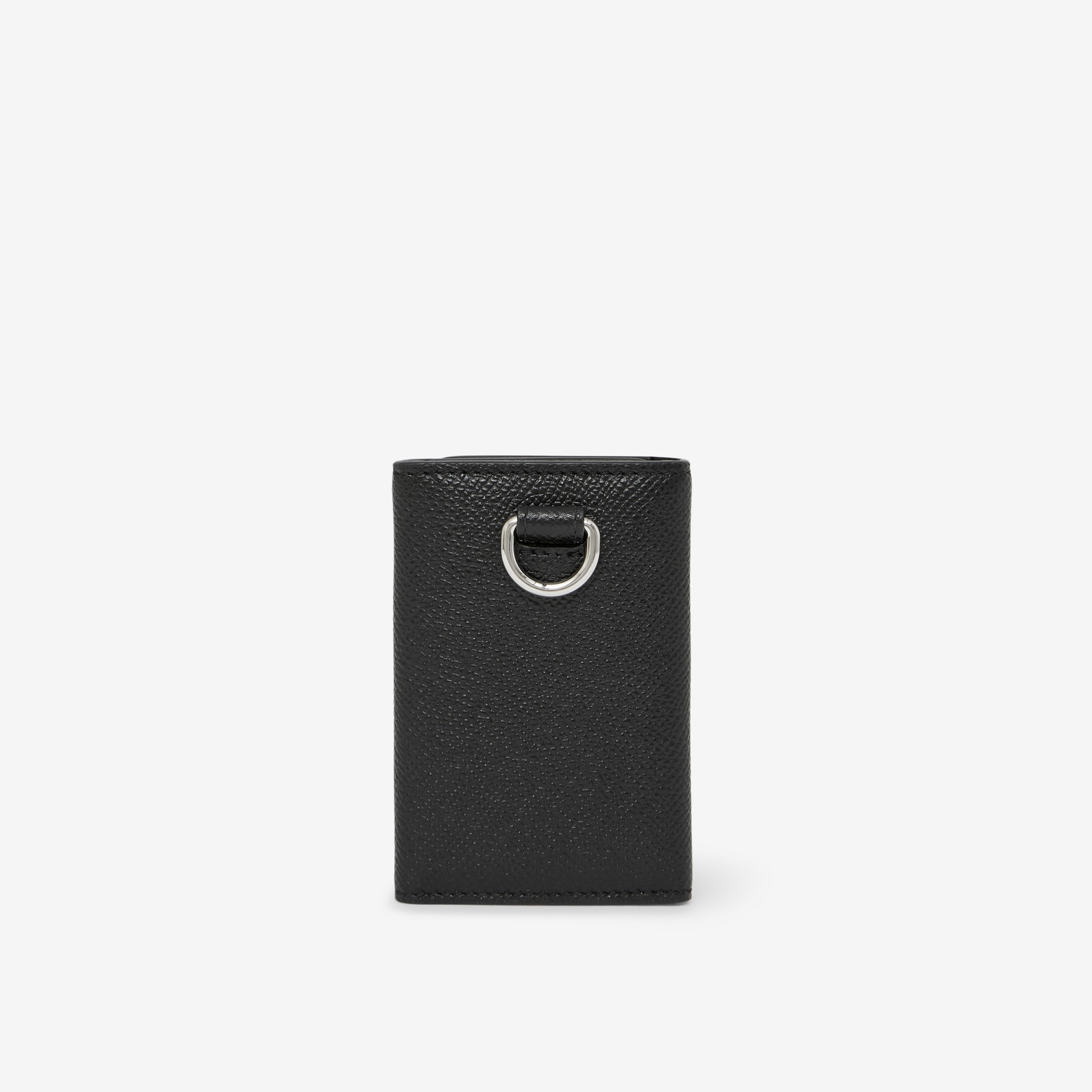 Grainy Leather TB Key Case in Black - Men | Burberry® Official - 3