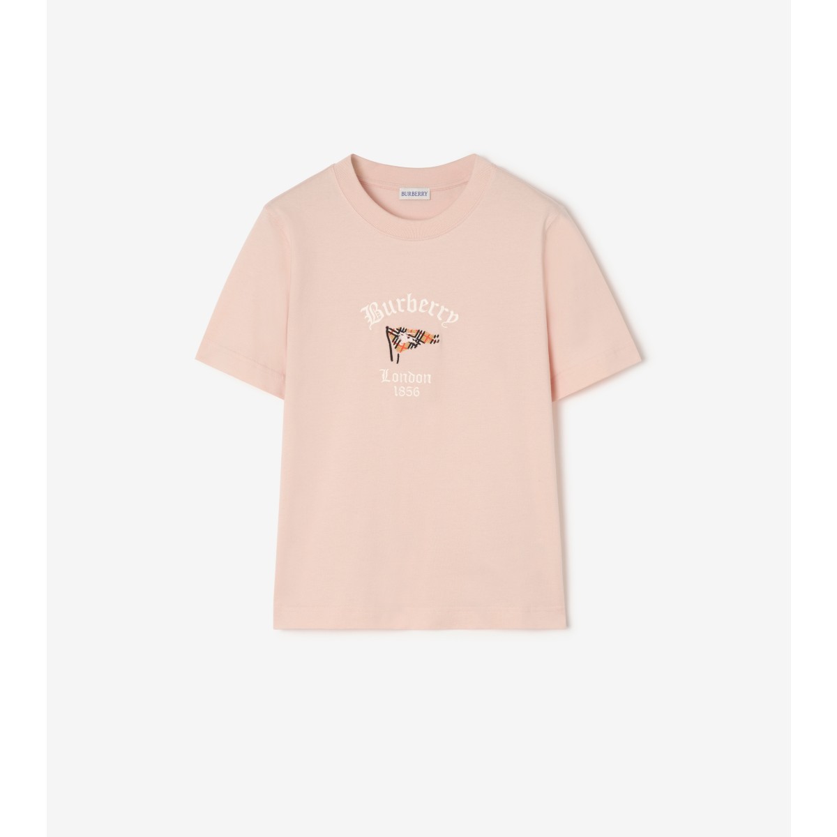  Check Flag Cotton T-shirt