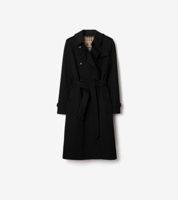 Kensington Trench Coat in Black - Women | Burberry® Official