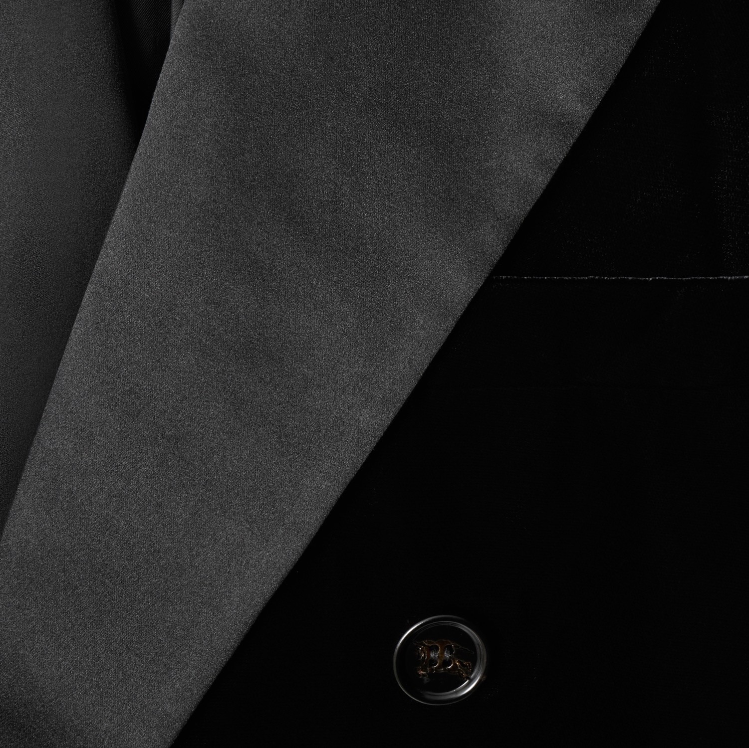 Velvet Tuxedo Jacket in Black - Men, Technical | Burberry Velvet Tuxedo Jacket in Black - Men, Technical | Burberry