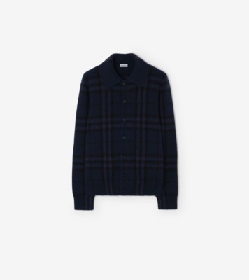 Check Cashmere Cardigan ®
