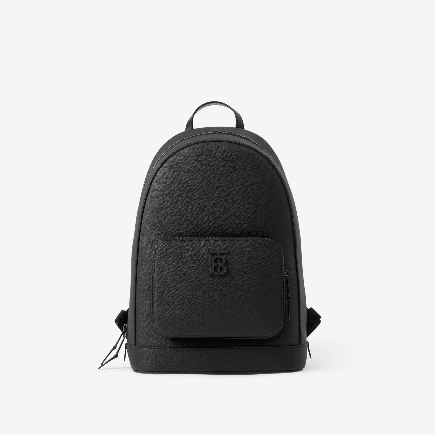 Grainy Leather Rocco Backpack in Black - Men | Burberry® Official
