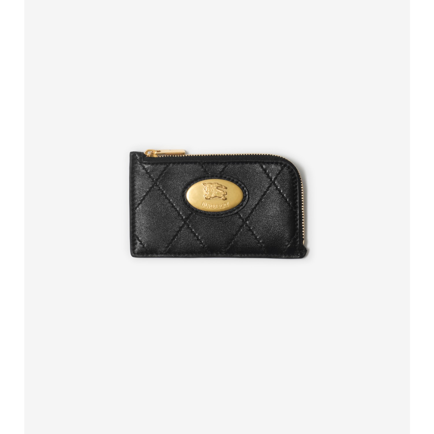 Strand Zip Card Case in Black - Women | Burberry® Official