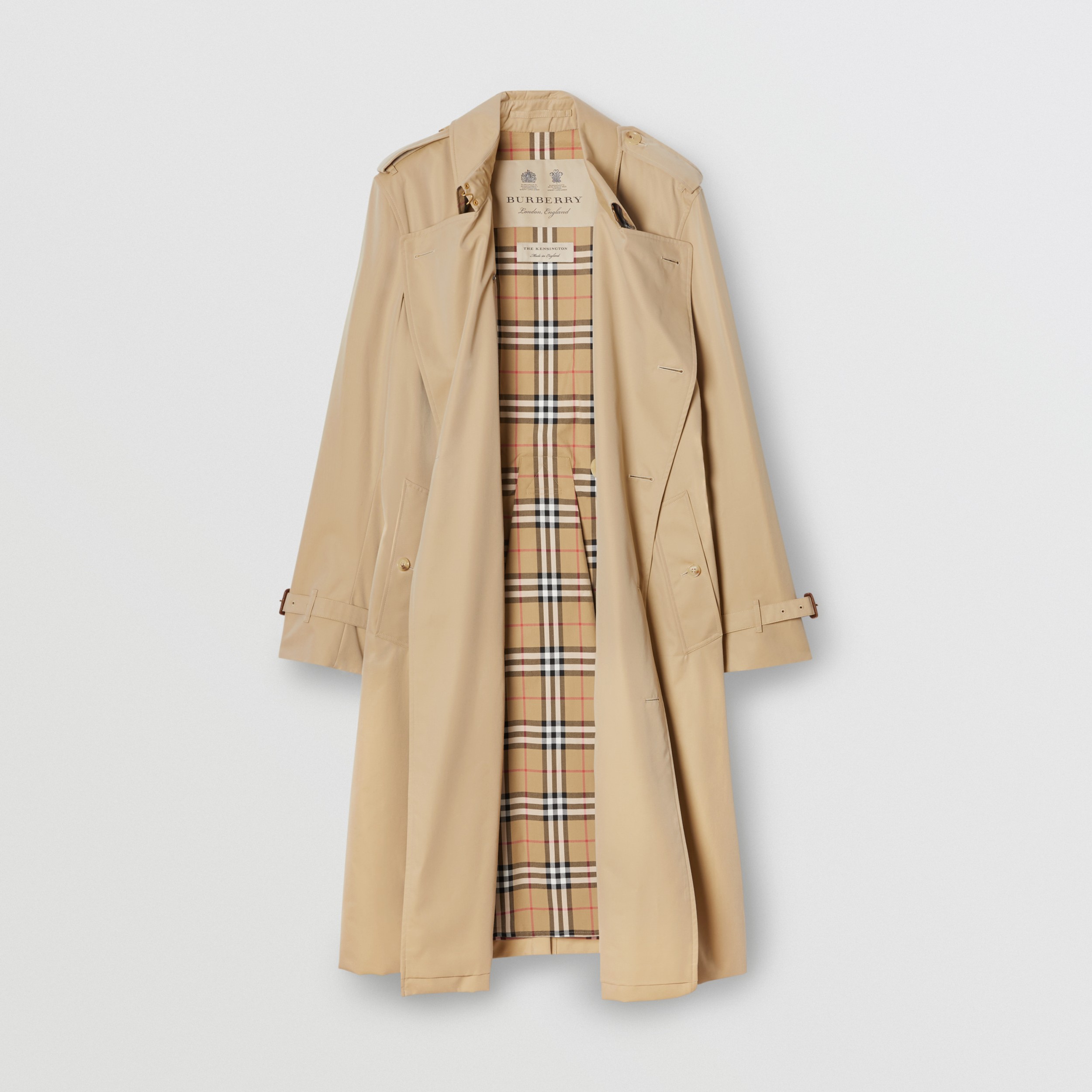 The Long Heritage Trench Honey - Men | Burberry® Official
