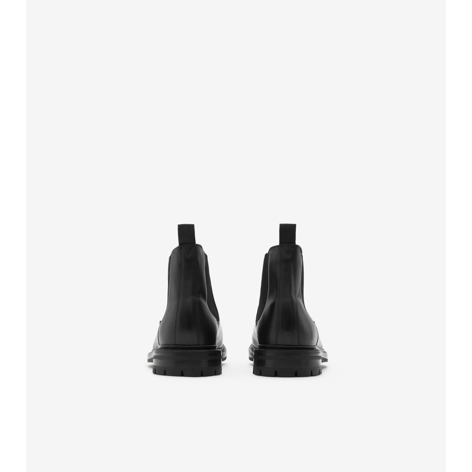 Tricker’s Leather Dee Low Chelsea Boots in Black Men Burberry® Official