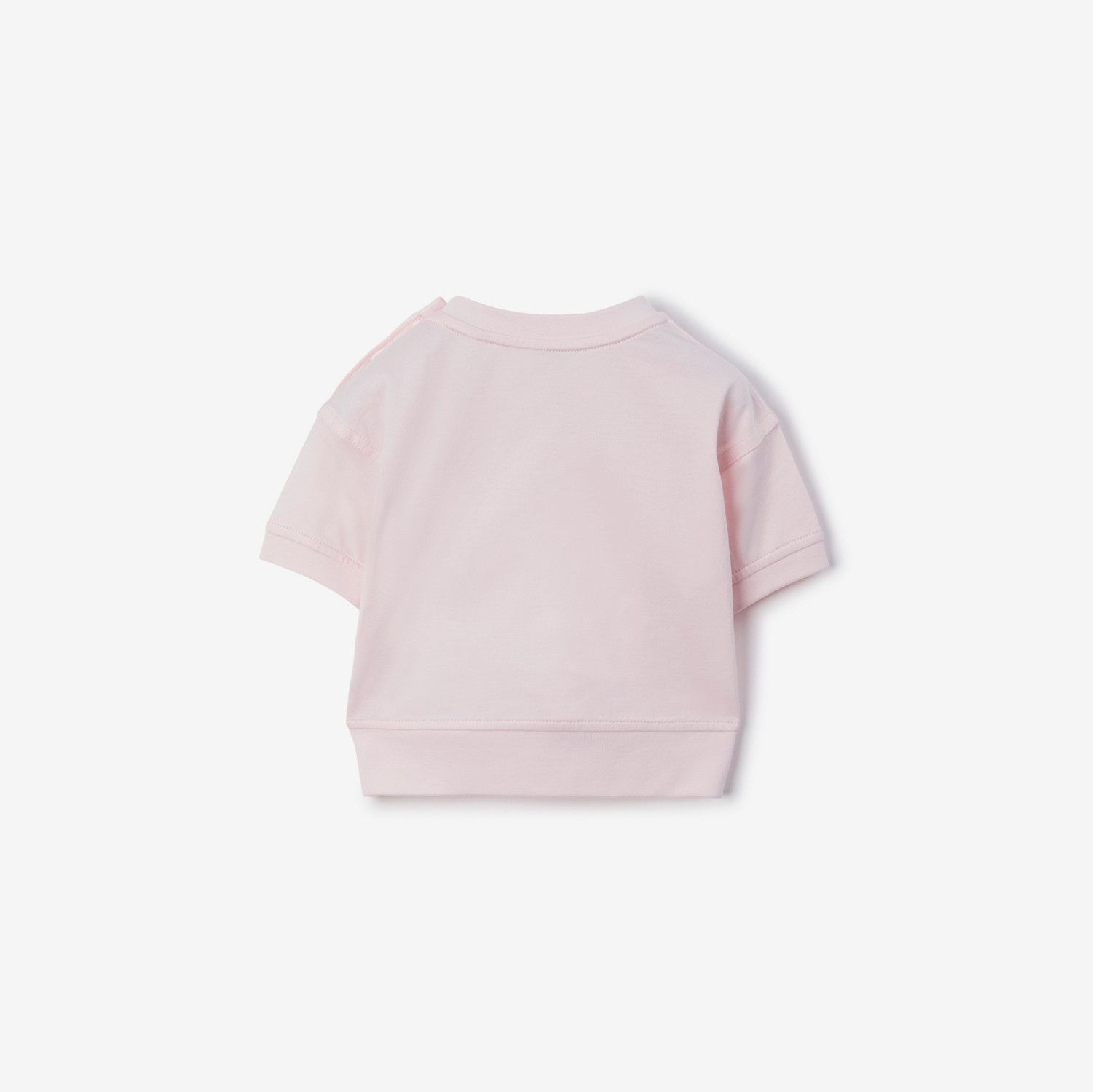 Camiseta en algodón con osito Thomas (Rosa Alabastro) - Niños | Burberry® oficial